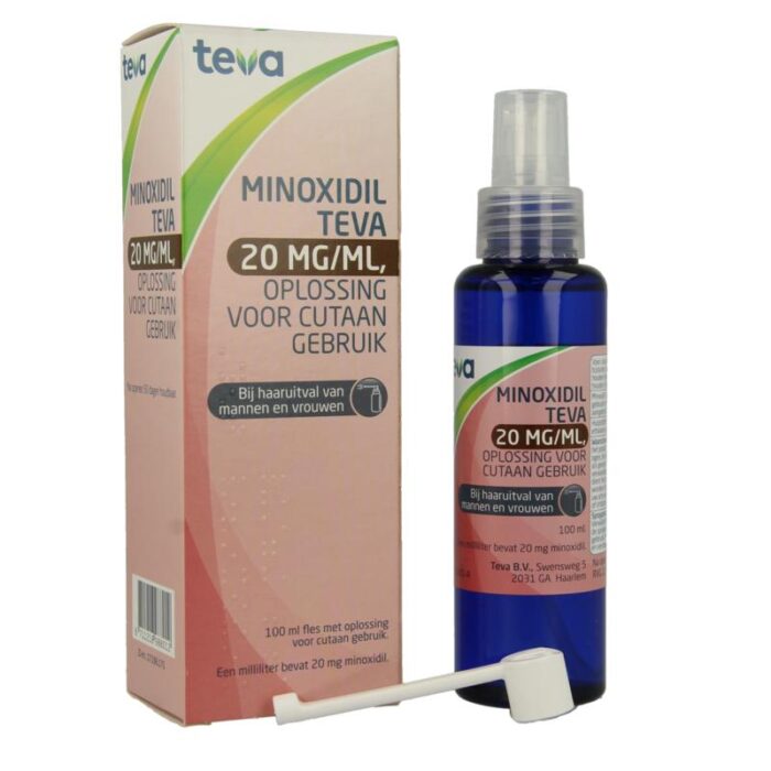 Minoxidil 20mg/ml oplossing 100 ml Teva