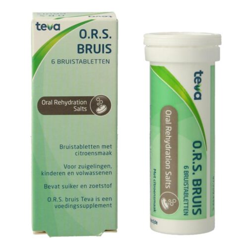 ORS Bruis 6 bruistabletten Teva