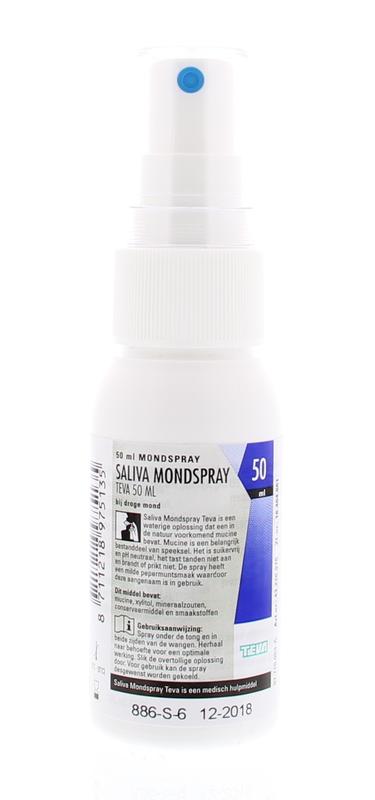 Saliva mondspray 50 ml Teva