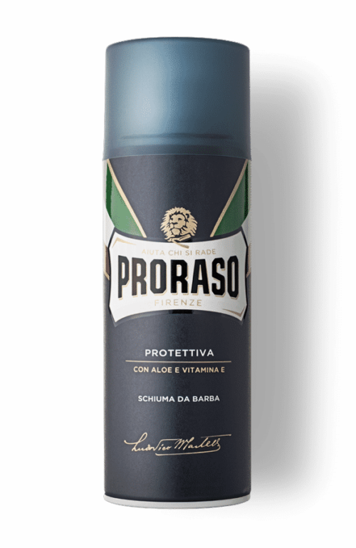 Scheerschuim met Azur Lime 300 ml (Blauw) Proraso