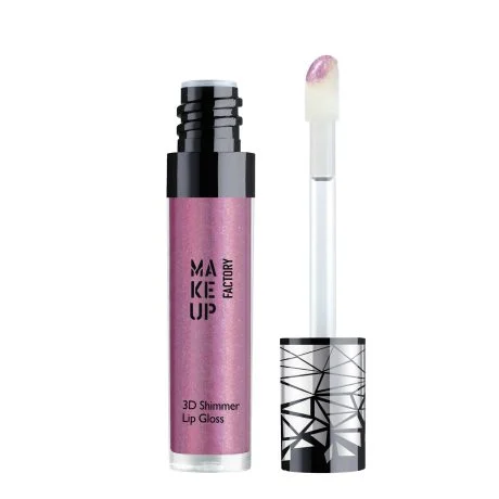 3D Shimmer Lip Gloss Pink Illusion 4 ml Make up Factory