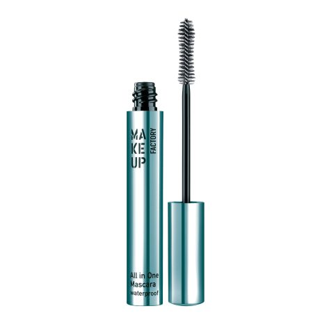 All in One Mascara waterproof Black 1 Make up Factory