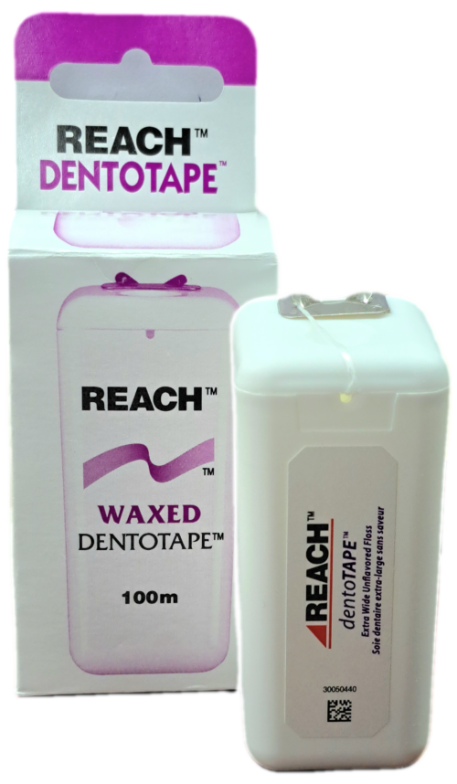 Dental Tape / Dentotape waxed 100 meter Reach