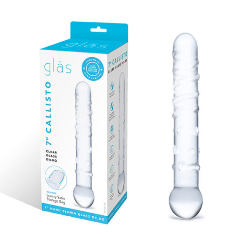 Glas - Callisto Clear Glazen Dildo