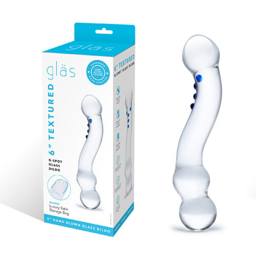 Glas - Curved G-Spot Glazen Dildo