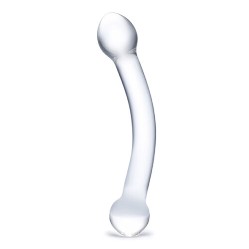 Glas - Curved G-Spot Stimulator Glazen Dildo