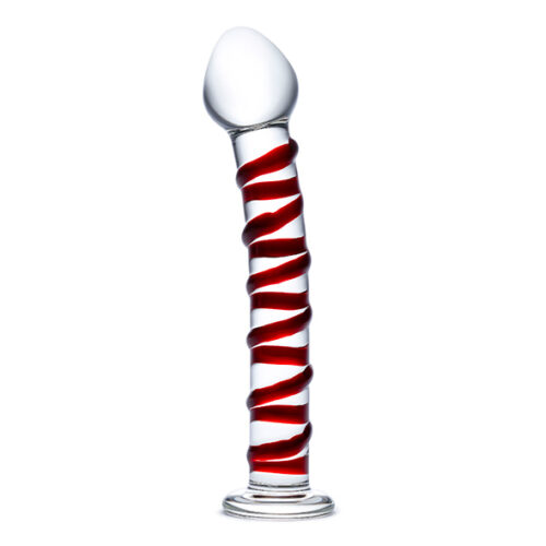 Glas - Mr. Swirly Glazen Dildo 21 cm