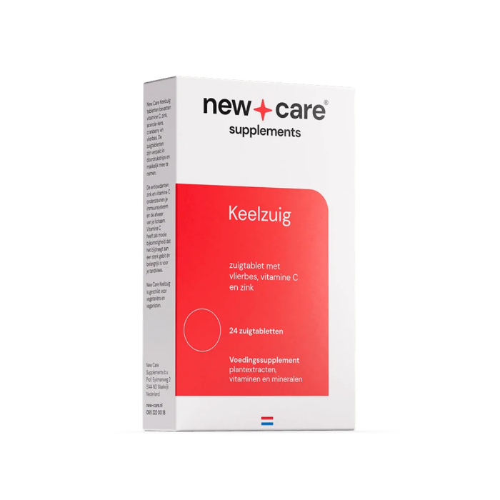 Keelzuig 24 zuigtabletten New Care