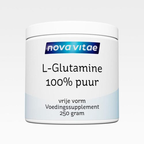 L-Glutamine 100% puur 250 gram Nova Vitae