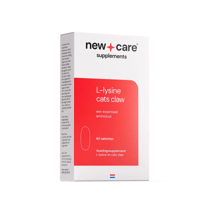 L-Lysine Cats Claw 60 tabletten New Care