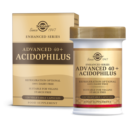 Advanced 40+ Acidophilus 120 plantaardige capsules Solgar