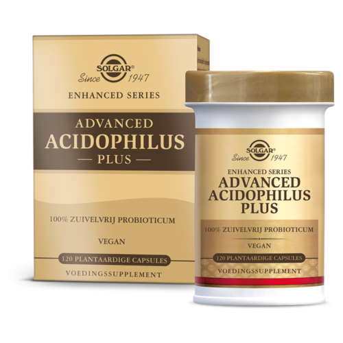 Advanced Acidophilus Plus 120 plantaardige capsules Solgar