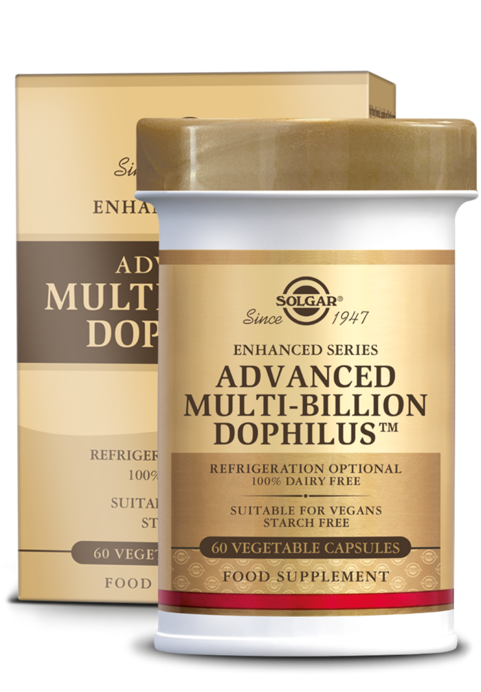 Advanced Multi-Billion Dophilus 60 plantaardige capsules Solgar