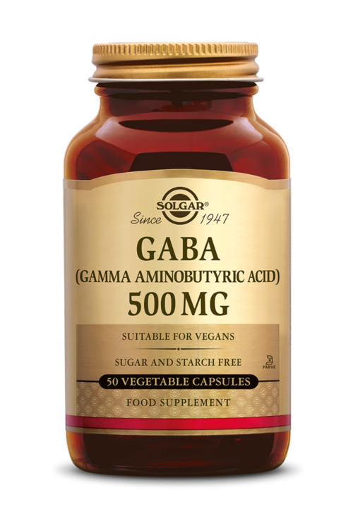 GABA 500 mg 50 vegicapsules Solgar