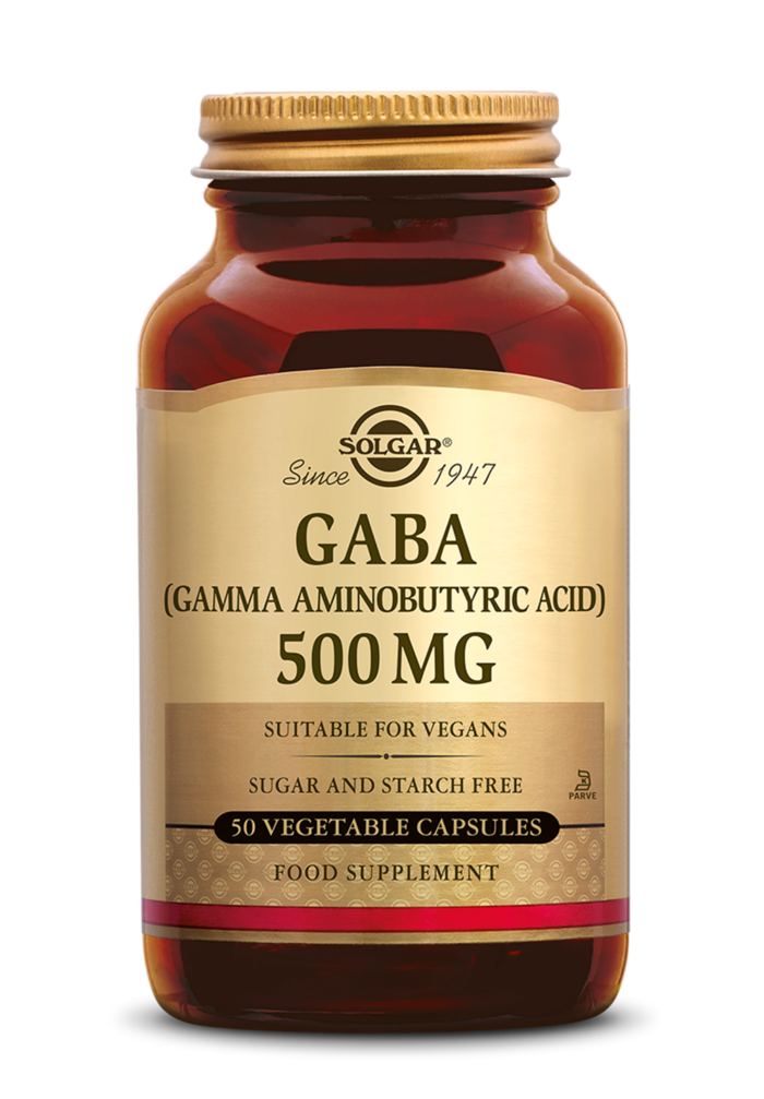 GABA 500 mg 50 vegicapsules Solgar