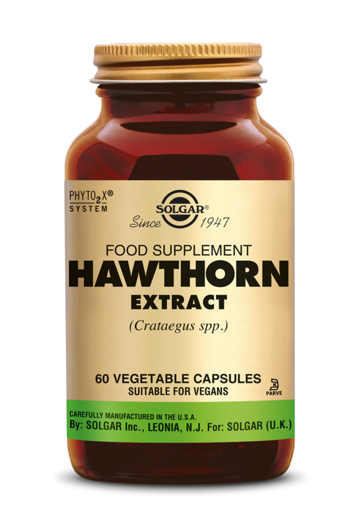 Hawthorn Extract 60 plantaardige capsules Solgar