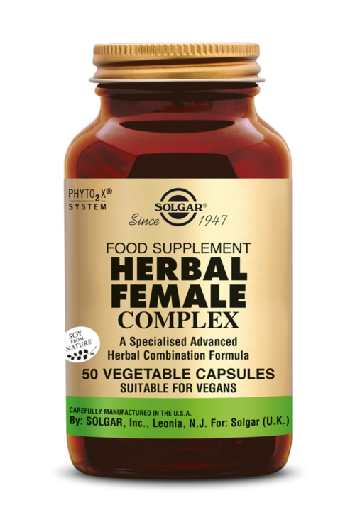 Herbal Female Complex 50 plantaardige capsules Solgar