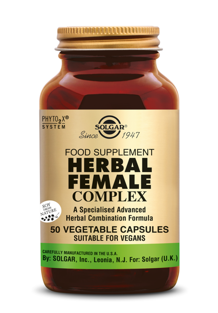 Herbal Female Complex 50 plantaardige capsules Solgar