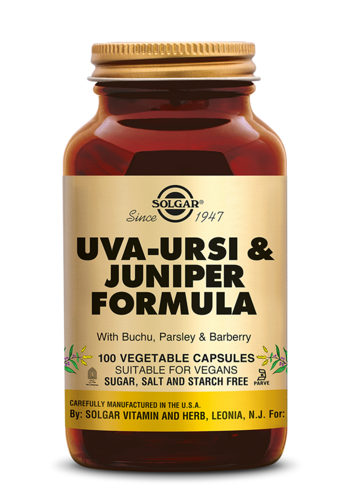 Uva Ursi & Juniper Formula 100 plantaardige capsules Solgar