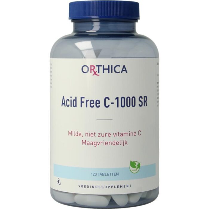 Vitamine C 1000 SR acidfree 120 tabletten Orthica