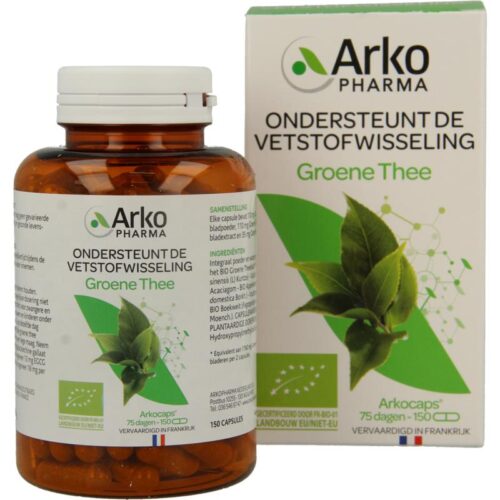 Groene thee 150 capsules Arkocaps