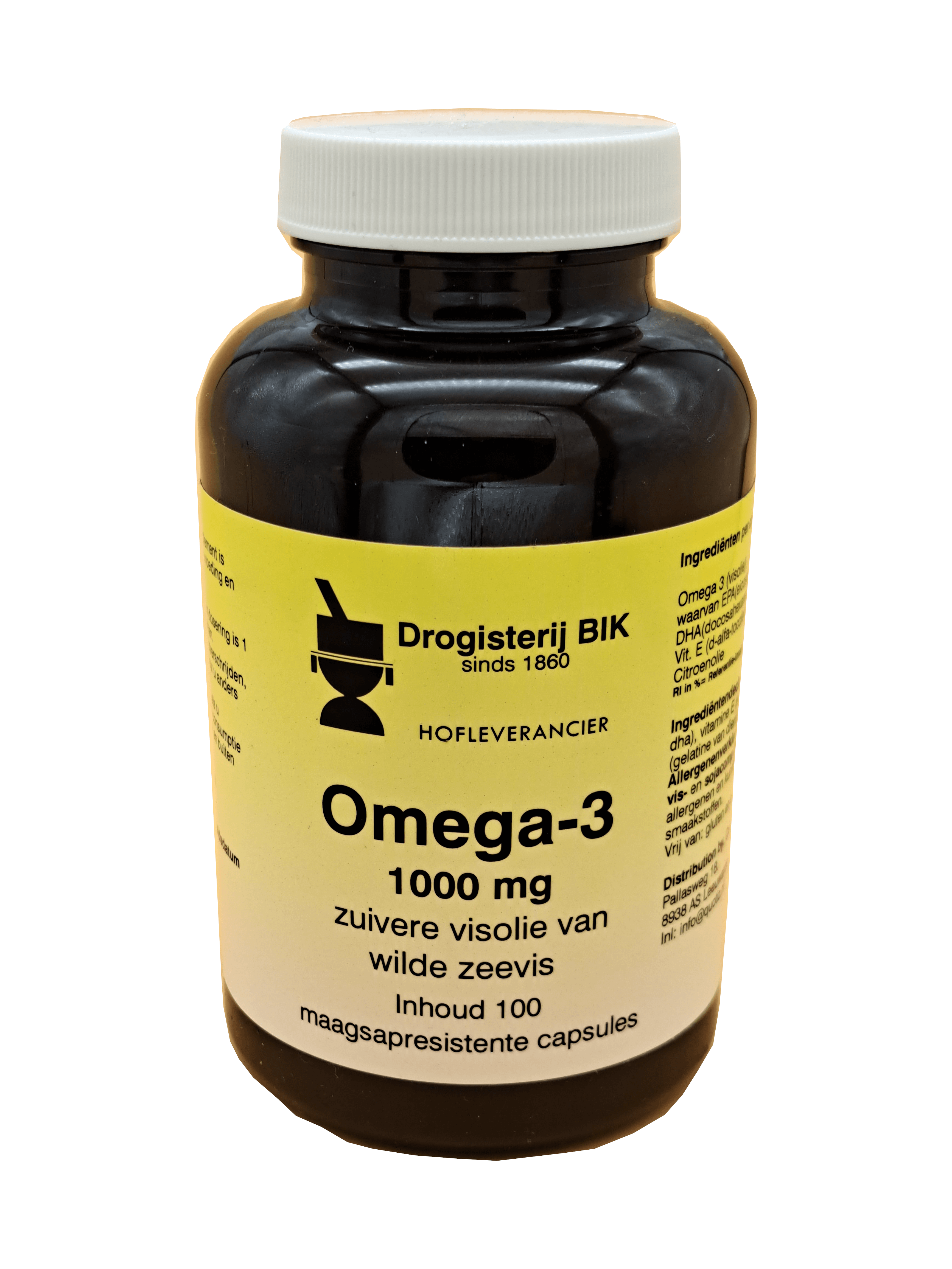 Omega 3 Visolie 1000mg 100 capsules Bik-Bik