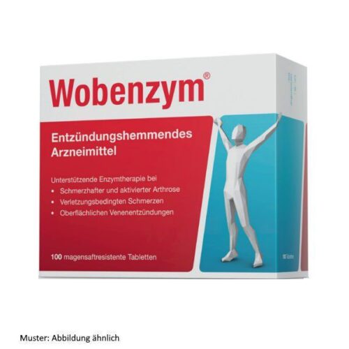 Wobenzym enzymencomplex 100 tabletten (Duitse verpakking)