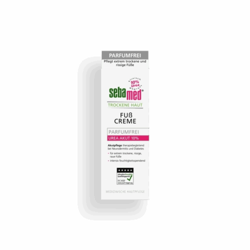 Voetcreme droge huid 10% urea 100 ml Sebamed