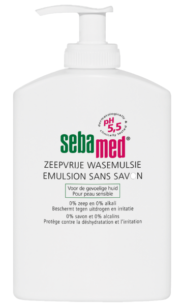 Zeepvrije wasemulsie 300 ml Sebamed