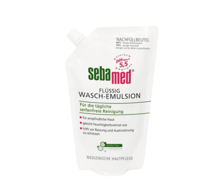 Zeepvrije wasemulsie 400 ml NAVUL ZAK Sebamed