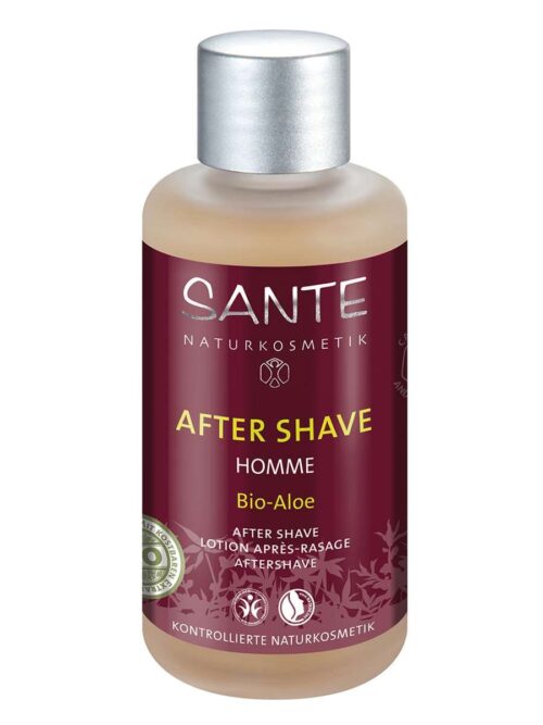 Homme I bio aloe white tea aftershave BDIH 100 ml Sante